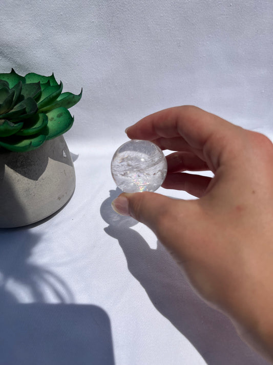 Optical Clear Quartz Sphere