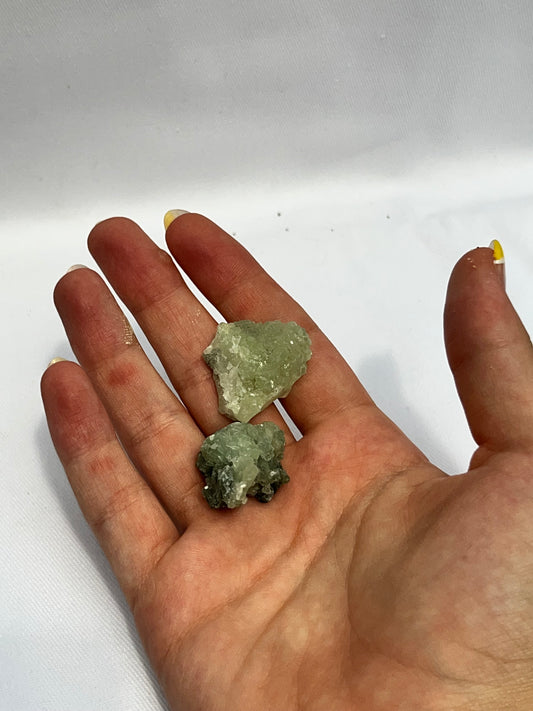 Peridot with Epidote Mini Specimens