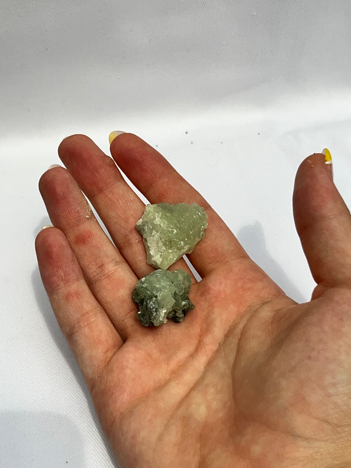 Peridot with Epidote Mini Specimens