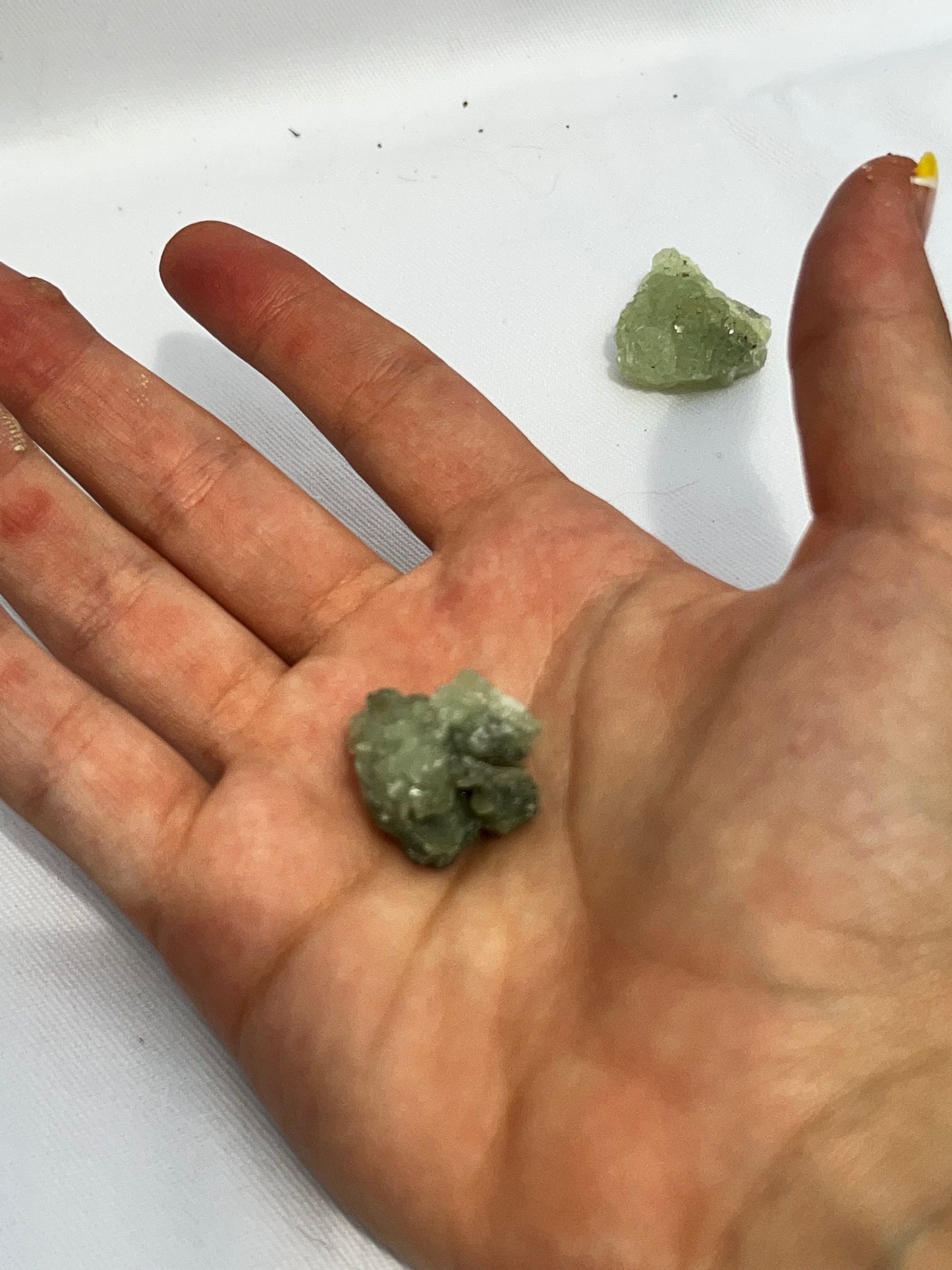 Peridot with Epidote Mini Specimens