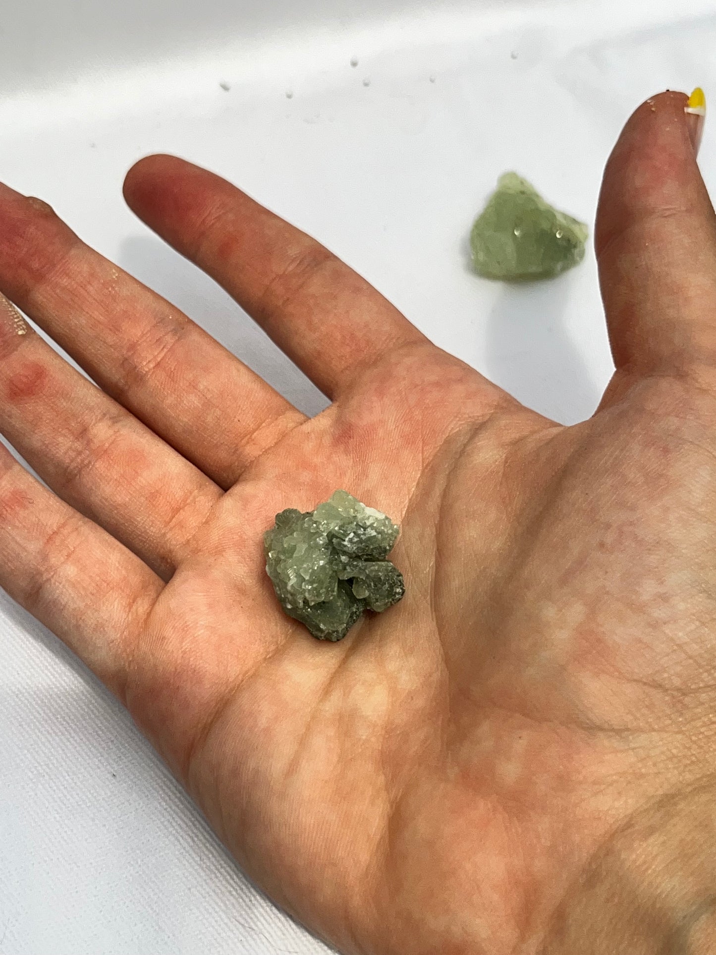 Peridot with Epidote Mini Specimens